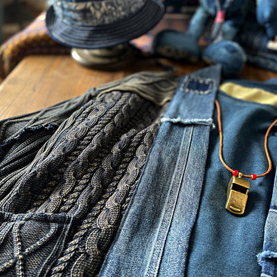 Chamarra Suéter Vintage Lavado Twist para Hombre - Image 5