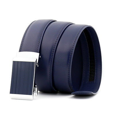 Cinturón de Cuero Genuino con Hebilla Automática para Hombre - Estilo Ejecutivo - Image 17