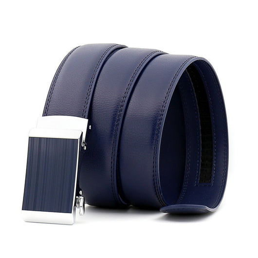 Cinturón de Cuero Genuino con Hebilla Automática para Hombre - Estilo Ejecutivo - Image 17