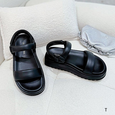 Sandalias de Plataforma Ligera con Correa - Piel de Borrego Suave y Comodidad Total - Image 4