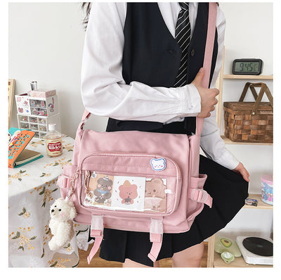 Bolsa Crossbody Harajuku con Ventana Transparente - Image 13