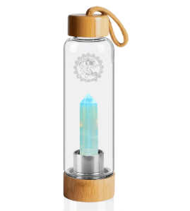 Vaso de Agua con Columna de Cristal Hexagonal - Energía y Bienestar - Image 17