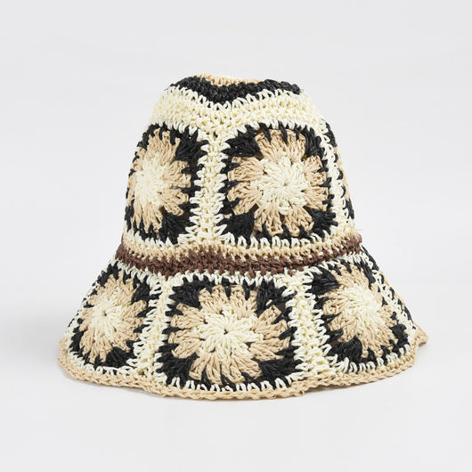 Sombrero Femenino Tejido a Mano en Papiro - Plegable para el Sol - Image 4