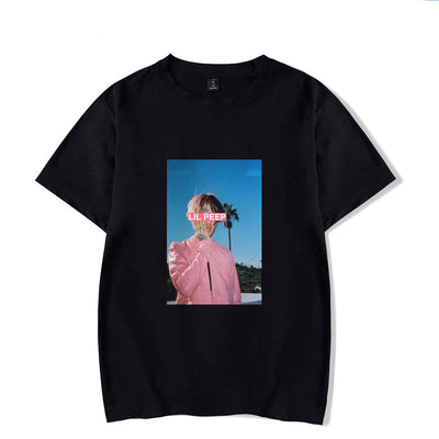 Camiseta Holgada Cuello Redondo Manga Corta para Hombre Talla Grande - Image 10