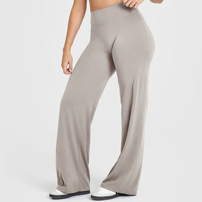 Pantalones de Yoga Rectos Holgados para Mujer - Image 26