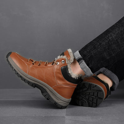 Botas de Invierno para Hombre en Cuero Premium con Forro Térmico - Image 4