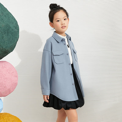 Abrigo de Lana para Niñas - Conjunto Coordinado Mamá e Hija - Image 2