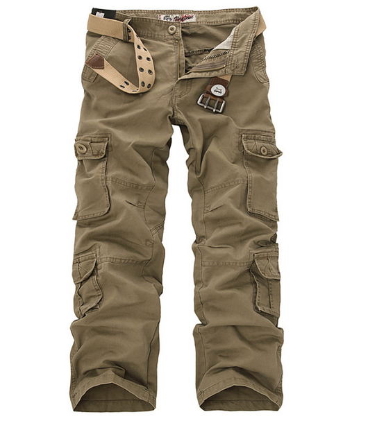 Pantalones de Trabajo Multibolsillos XL - Casuales Cómodos para Hombre - Image 2