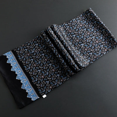 Bufanda Larga de Seda Doble Capa para Hombre - Elegancia y Confort - Image 118