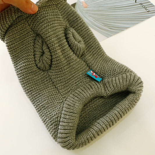 Suéter Cálido para Mascotas - Abrigo Otoño e Invierno - Image 2