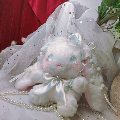 Bolsa Mensajera Peluche Conejo Lop Ears - Diseño Artesanal Adorable - Image 14