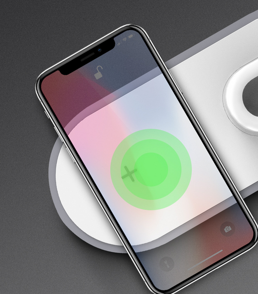 Cargador Inalámbrico 3 en 1 para Teléfono, Reloj y Auriculares - Image 6