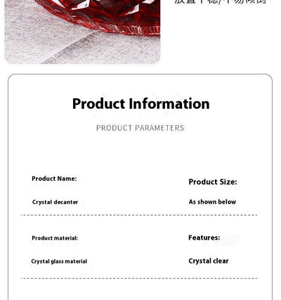 Decantador de Vino Tinto en Cristal Premium con Caja de Regalo - Image 13