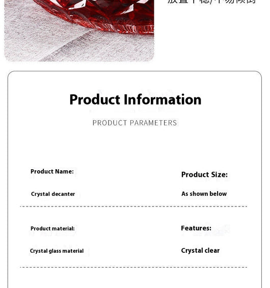 Decantador de Vino Tinto en Cristal Premium con Caja de Regalo - Image 13
