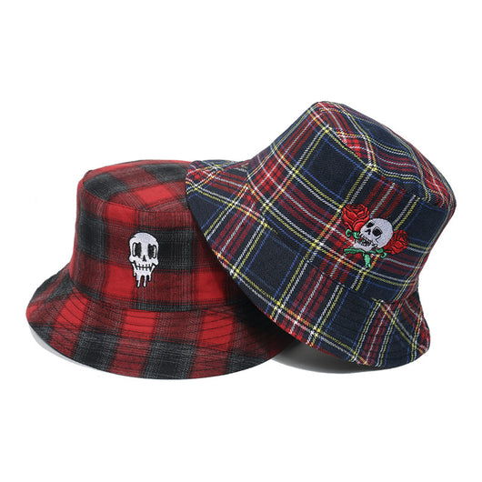 Gorra Pescador Cuadros con Protección Solar - Image 6