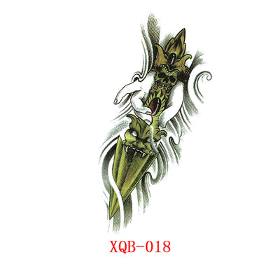 Tatuaje Temporal Floral de Media Manga - Image 19