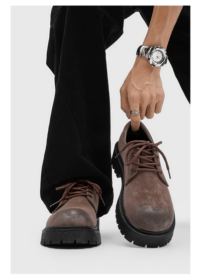 Botas de Trabajo Retro Bajas para Hombre - Invierno - Image 11