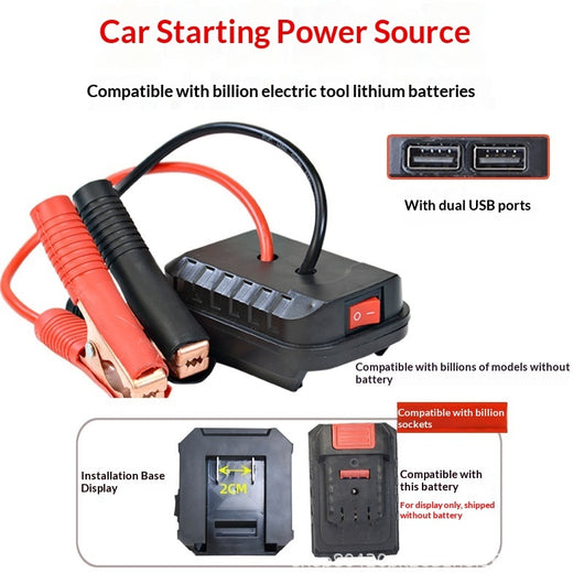 Arrancador de Emergencia Portátil para Autos - Batería de Arranque Rápido - Image 7