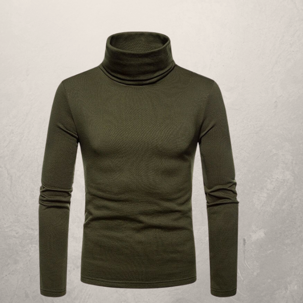 Playera de Cuello Alto Manga Larga para Hombre