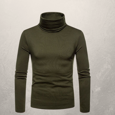 Playera de Cuello Alto Manga Larga para Hombre