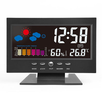 Reloj Calendario Perpetuo con Pantalla Grande Multifunción