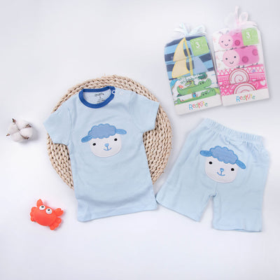 Conjunto de Dos Piezas de Algodón con Diseño Infantil - Set de Regalo para Bebé - Image 4