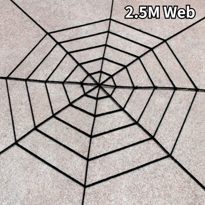 Decoración Halloween Araña Gigante y Fantasma Esponjoso para Casa Embrujada - Image 8