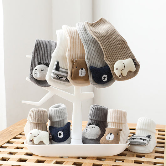 Calcetines Antideslizantes para Bebé con Grip Adhesivo - Image 2