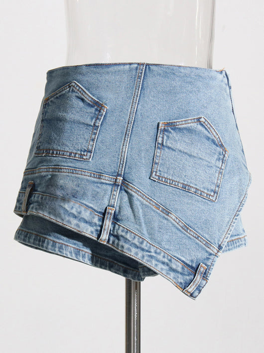 Shorts Vaqueros Personalizados para Mujer con Costuras Diseño - Image 5