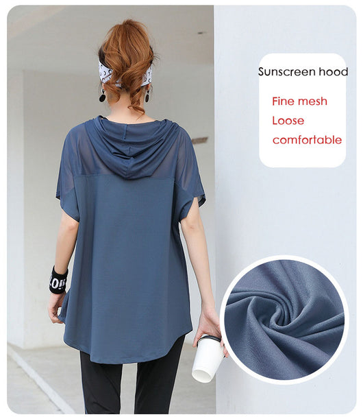 Conjunto de Yoga Suelto para Mujer - Tela Transpirable de Secado Rápido - Image 21