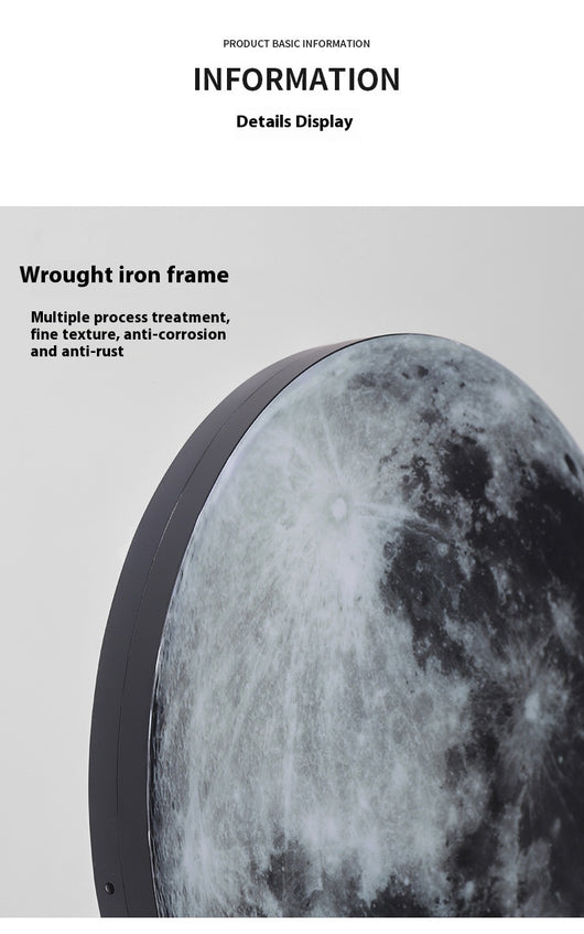 Lámpara Decorativa de Pared Luna para Dormitorio y Sala - Image 23