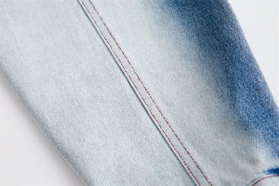 Chaqueta Denim Tie-Dye Degradado - Diseño Exclusivo Primavera Otoño - Image 13