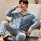 Pijama Flanela Manga Larga para Hombre Talla Grande - Calidez y Confort