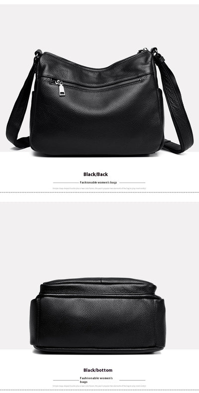 Bolso Mensajero de Cuero Genuino Primera Capa - Estilo Profesional - Image 30
