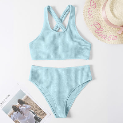 Bikini de Playa Multicolor con Espalda Abierta - Diseño Verano - Image 24