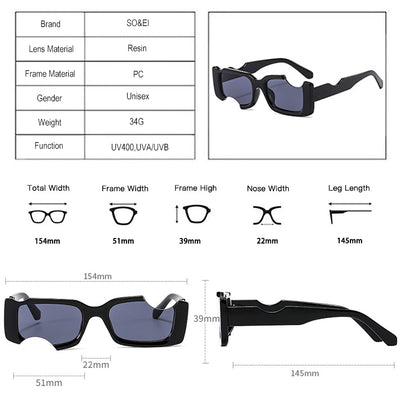 Gafas de Sol Cuadradas para Mujer con Protección UV - Image 8