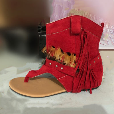 Chanclas Leopardo con Flecos - Image 10