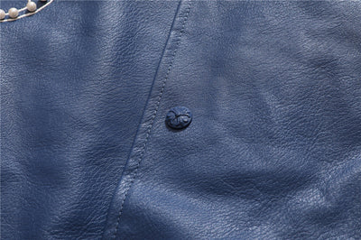 Chaqueta de Cuero PU Unisex - Estilo Urbano para Otoño e Invierno - Image 14