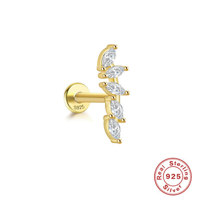 Aretes de Plata 925 Libélula con Diamantes y Ojo de Caballo - Image 17