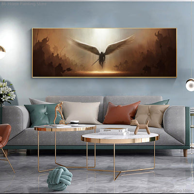Cuadro Lienzo Ángel de la Justicia - Arte de Pared Inspirador - Image 4