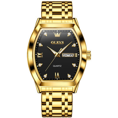 Reloj de Negocios Cuarzo Barril Auténtico para Hombre - Image 8