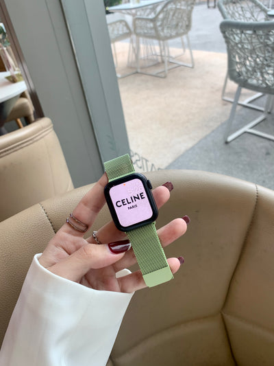 Correa Milanesa Magnética para Apple Watch - Compatible con Todas las Generaciones - Image 18
