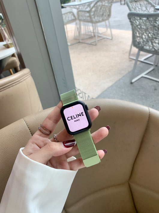 Correa Milanesa Magnética para Apple Watch - Compatible con Todas las Generaciones - Image 18