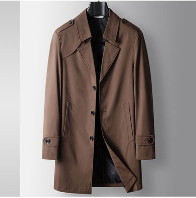 Gabardina de Negocios Juvenil Premium - Corte Clásico Solapa Italiana - Image 18