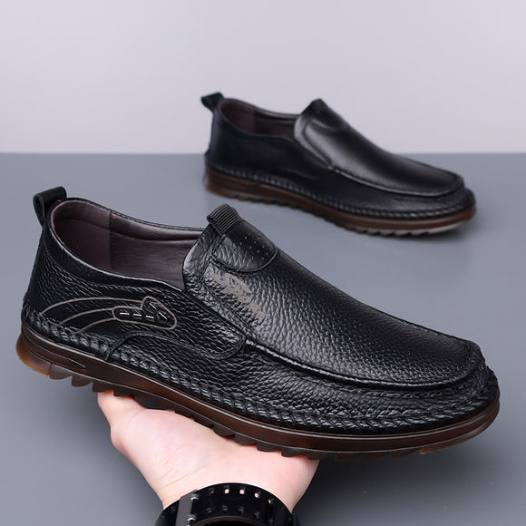 Zapatos de Manejo en Cuero Vacuno Premium - Primera Capa