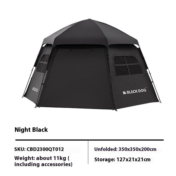 Tienda de Campaña Hexagonal Automática de Apertura Rápida - Image 6