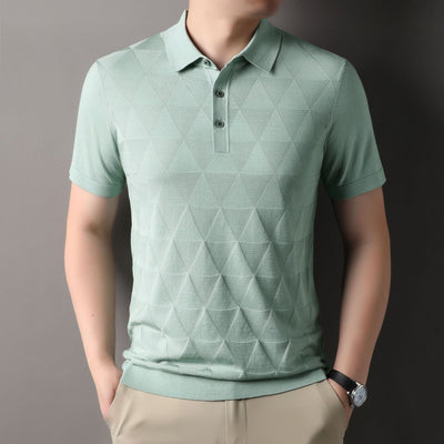 Camiseta Manga Corta Hombre Ice Silk Transpirable Secado Rápido - Image 6