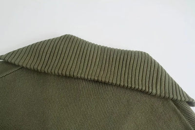 Suéter Tejido para Mujer con Cuello de Pie - Image 12