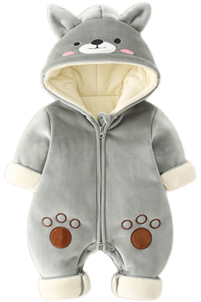 Pijama Mameluco de Algodón para Bebé - Diseño Cartoon Otoño Invierno - Image 6