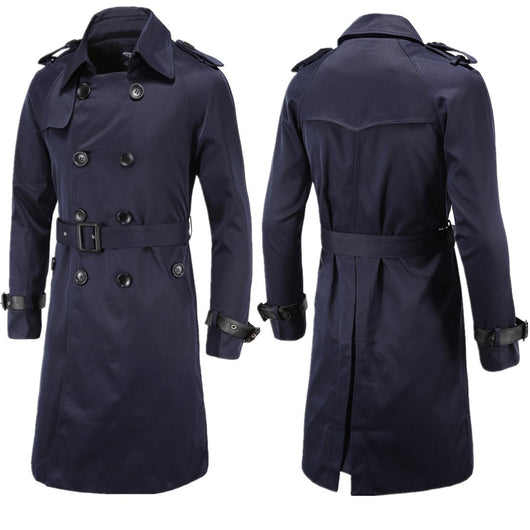 Chaqueta Cortavientos Doble Botonadura Slim Fit para Hombre - Image 5